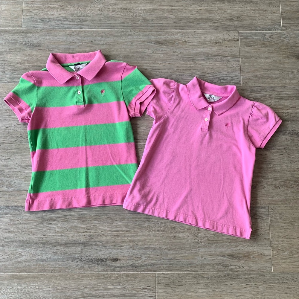 Lilly Pulitzer Polos Girls sz 10